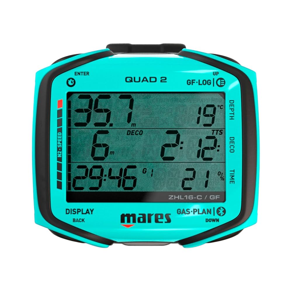 Amazon.com: Mares Quad 2 Smart Wrist Underwater Scuba Dive