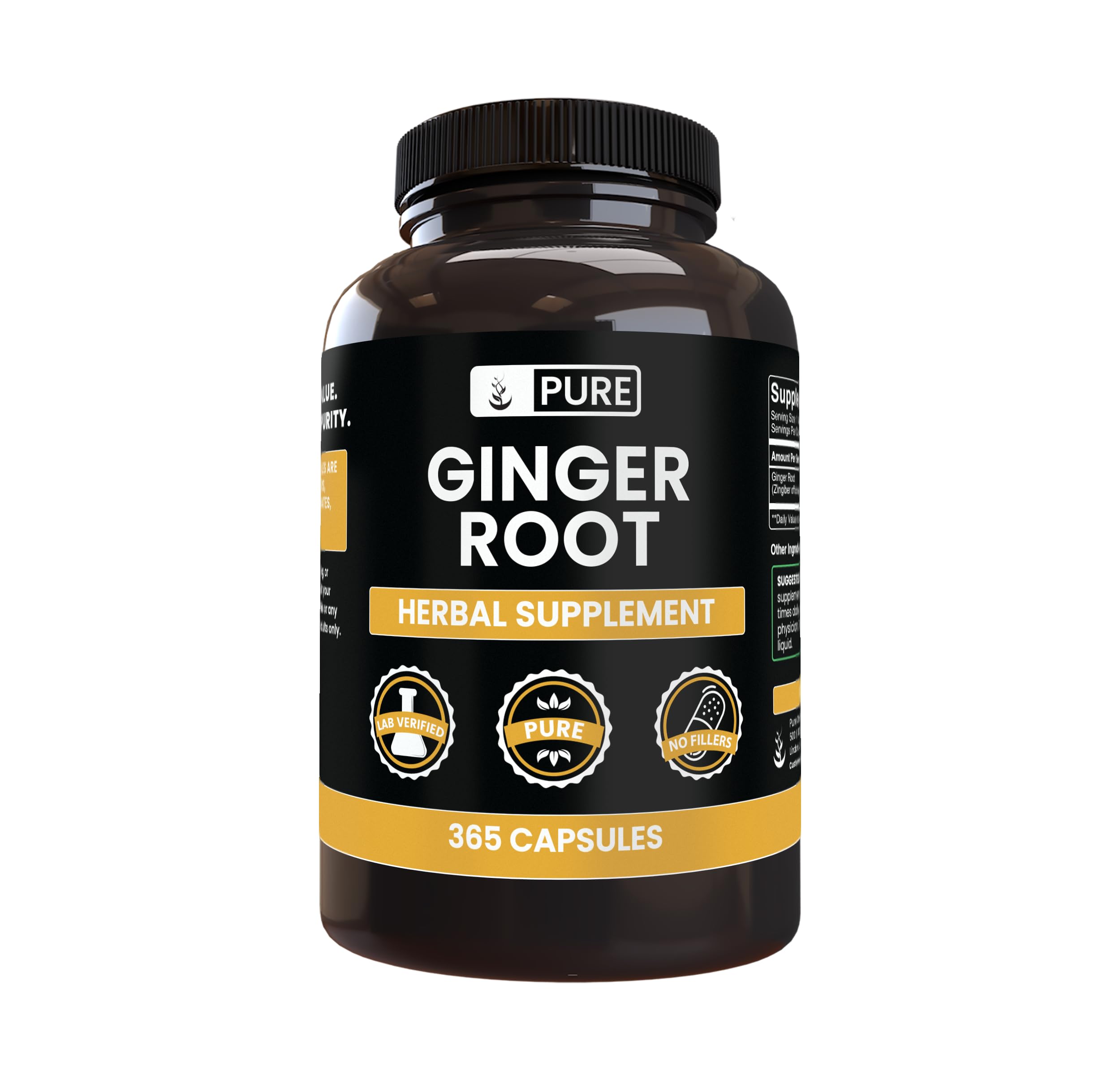 Pure Original Ingredients Ginger Root