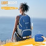 ZOMAKE Packable Hiking Backpack,Lightweight Foldable Backpack Light Daypack for Women Men,35L