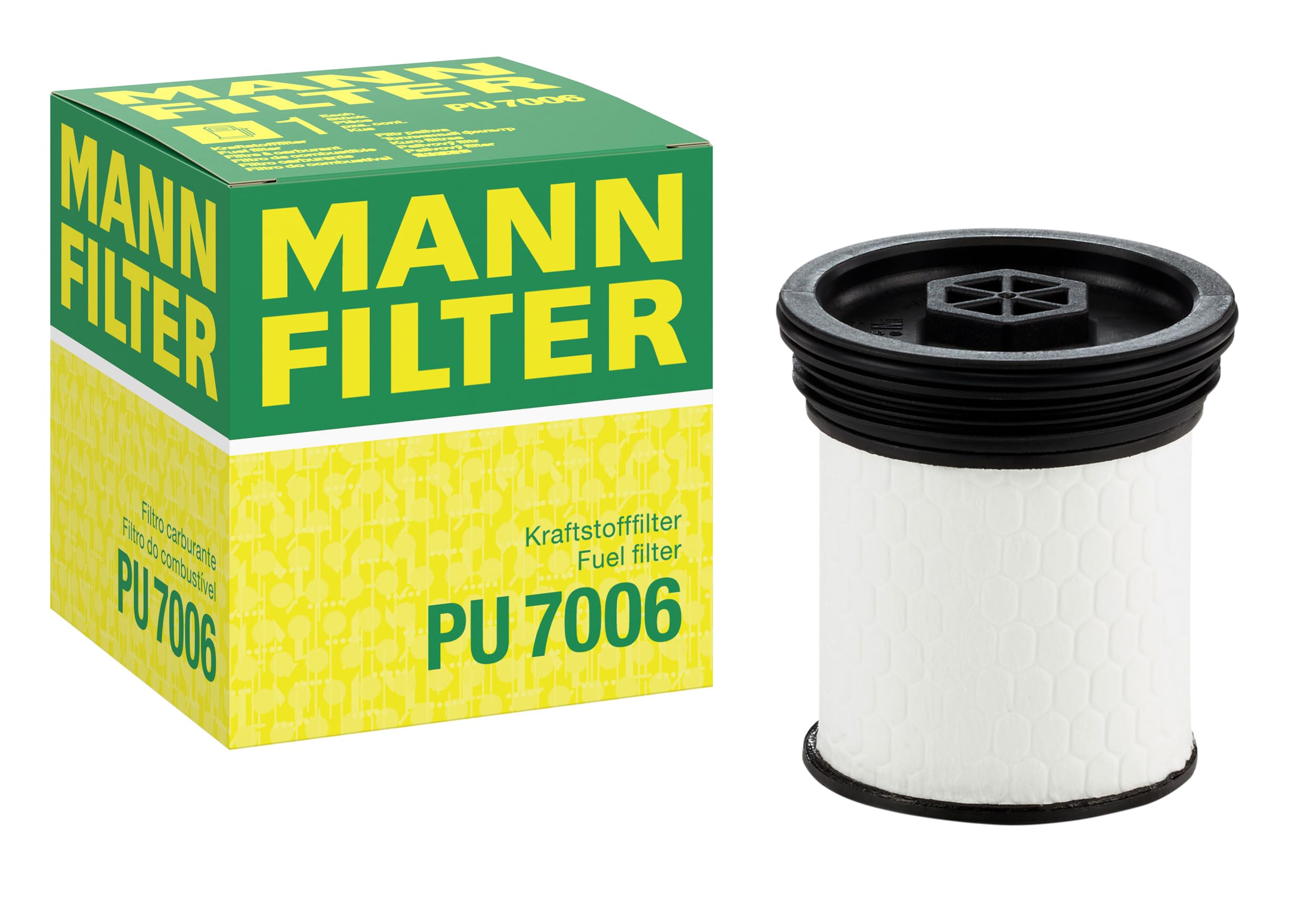 Filtre à carburant pour trajets fluides avec MANN-FILTER PU 7006