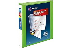 Avery® Durable 1.5" View Binder with EZD Rings for Quick Sheet Loading,...