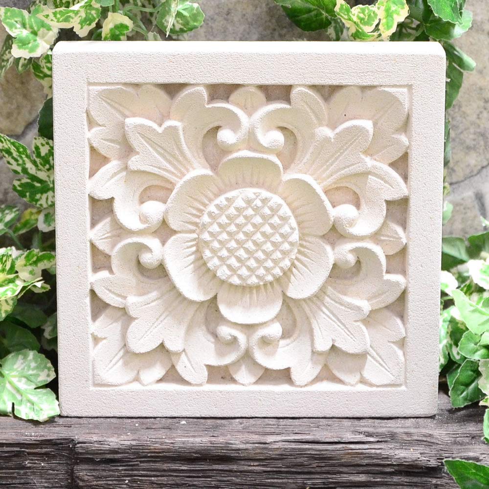 Amazon | MANJA STO-0058 リゾートインテリア石彫り レリーフ ストーン