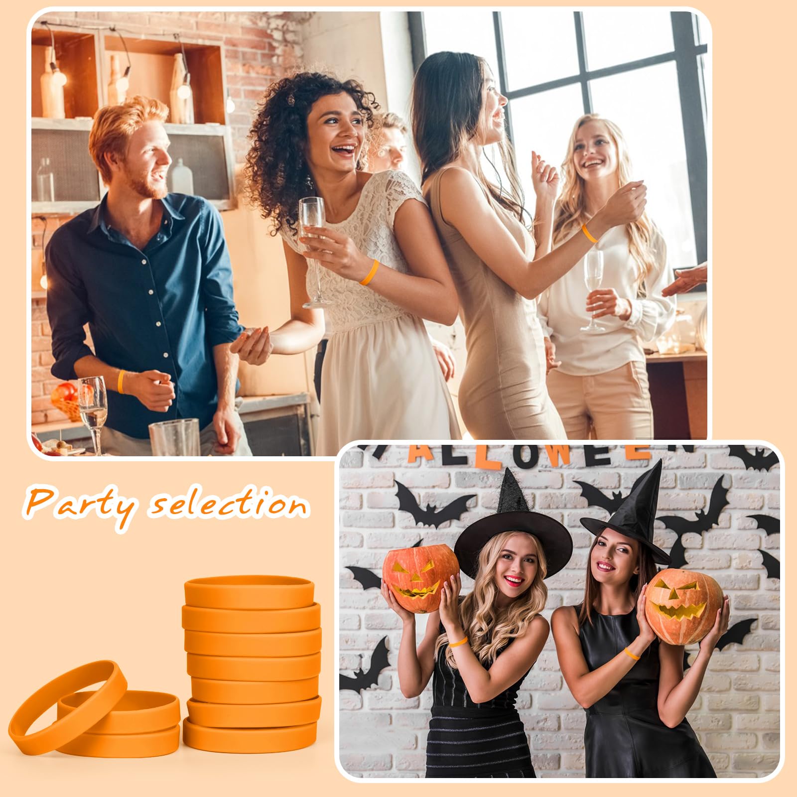 100 pezzi Braccialetti in silicone,Vuoti Braccialetto universale Sportive Braccialetti di gomma