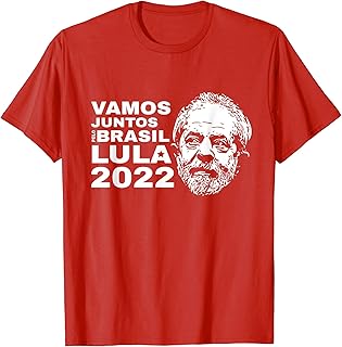 Lula Presidente 2022 Brasil Lula Brazil President Support T-Shirt