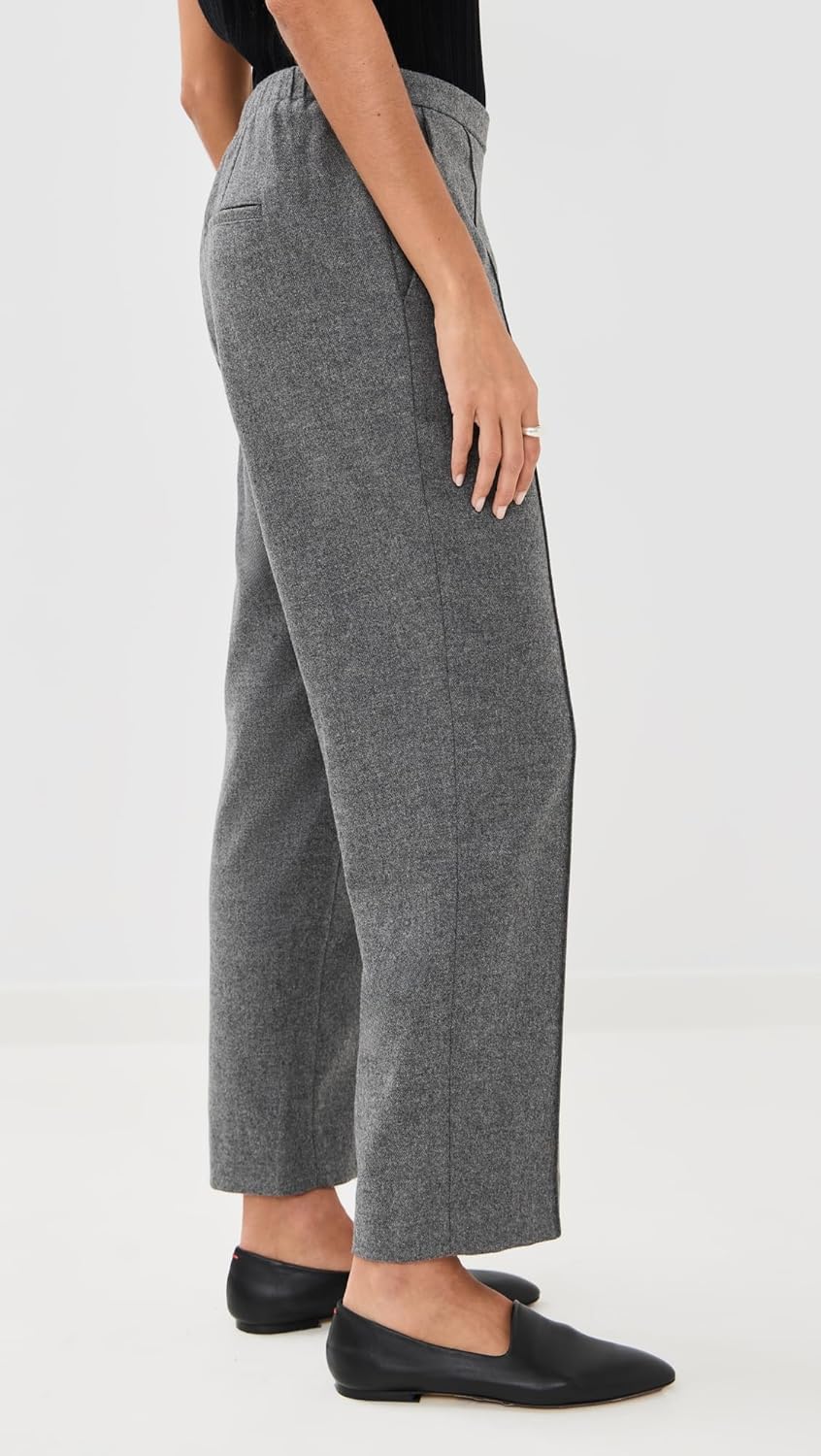 Vince Women's Wool Blend Easy Pull On Pants - Image 4