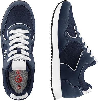 Giesswein Retro Runner Men's Merino Wool Trainers Breathable & Washable Casual Shoes in Retro Design
