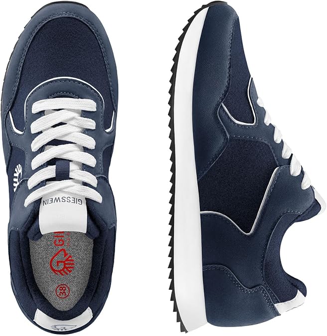 Giesswein Retro Runner Men's Merino Wool Trainers Breathable & Washable Casual Shoes in Retro Design