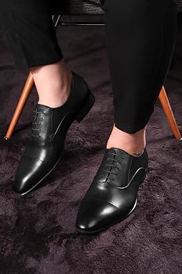 Ducavelli Serious Genuine Leather Men's Classic Shoes