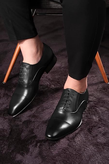 Ducavelli Serious Genuine Leather Men's Classic Shoes