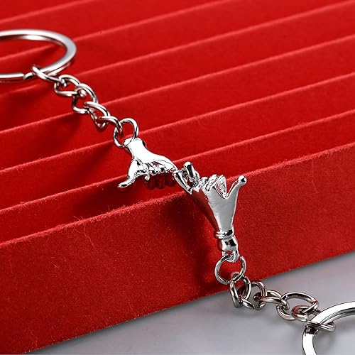Miniatura 3 de VANLOVEMAC Pinky Promise - Regalo para parejas, regalos a juego para parejas, regalos para novio, novia, mejor amigo, él y ella