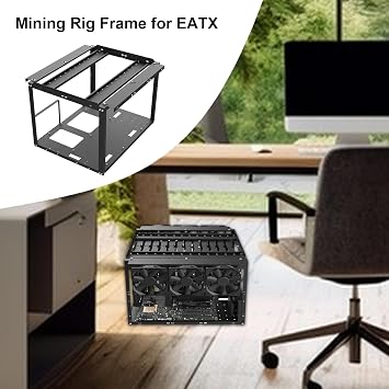 Mining Frame Desktop Chassis Rack Stand Open Air Testbench