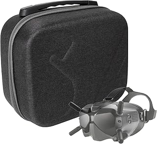 Avata FPV Goggles V2 Case for DJI Avata Fly Smart Combo FPV Goggles V2, FPV Intelligent Flight Battery/Headband/Cables/Sleeves FPV Goggles V2 Accessory Storage Case Shockproof Protective Carrying Case