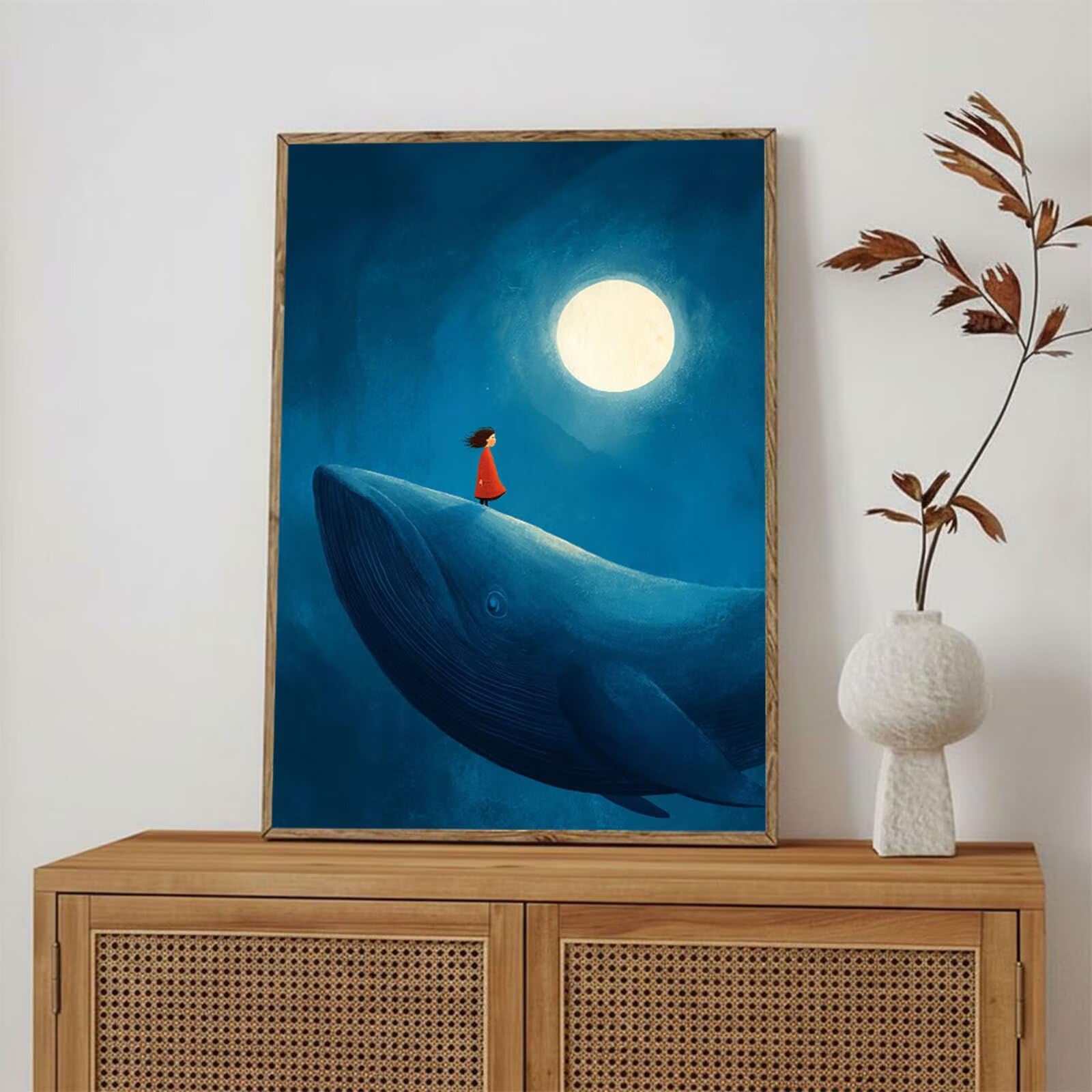 Diamentowy obraz wieloryb i komiksy, 80 x 120 cm malarstwo diamentowe, pełny zestaw do haftu diamentowego dla dorosłych z akcesoriami, diamentowy ścieg krzyżykowy DIY, kreatywna działalność do salonu