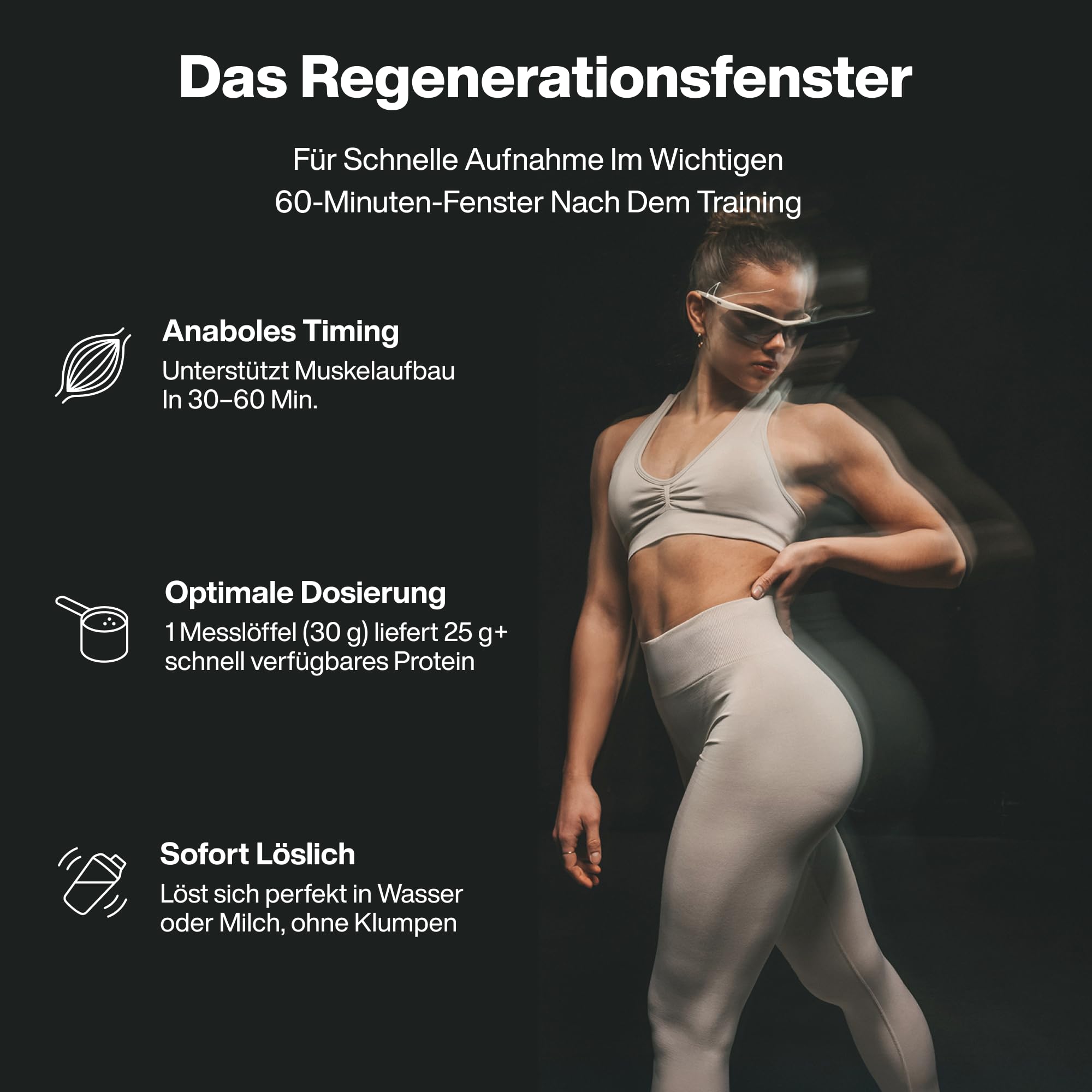 Vilgain Grass-Fed Whey Protein (1000g) Vanille, Eiweißpulver Konzentrat aus Weidemilch, Gesüßt mit Stevia, Ohne Zuckerzusatz, Ultrafiltriertes Protein Pulver für Shakes, 1 kg