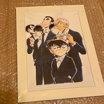 Amazon.co.jp: コナン 複製原画 青山剛昌 警察学校組 2GYTG3