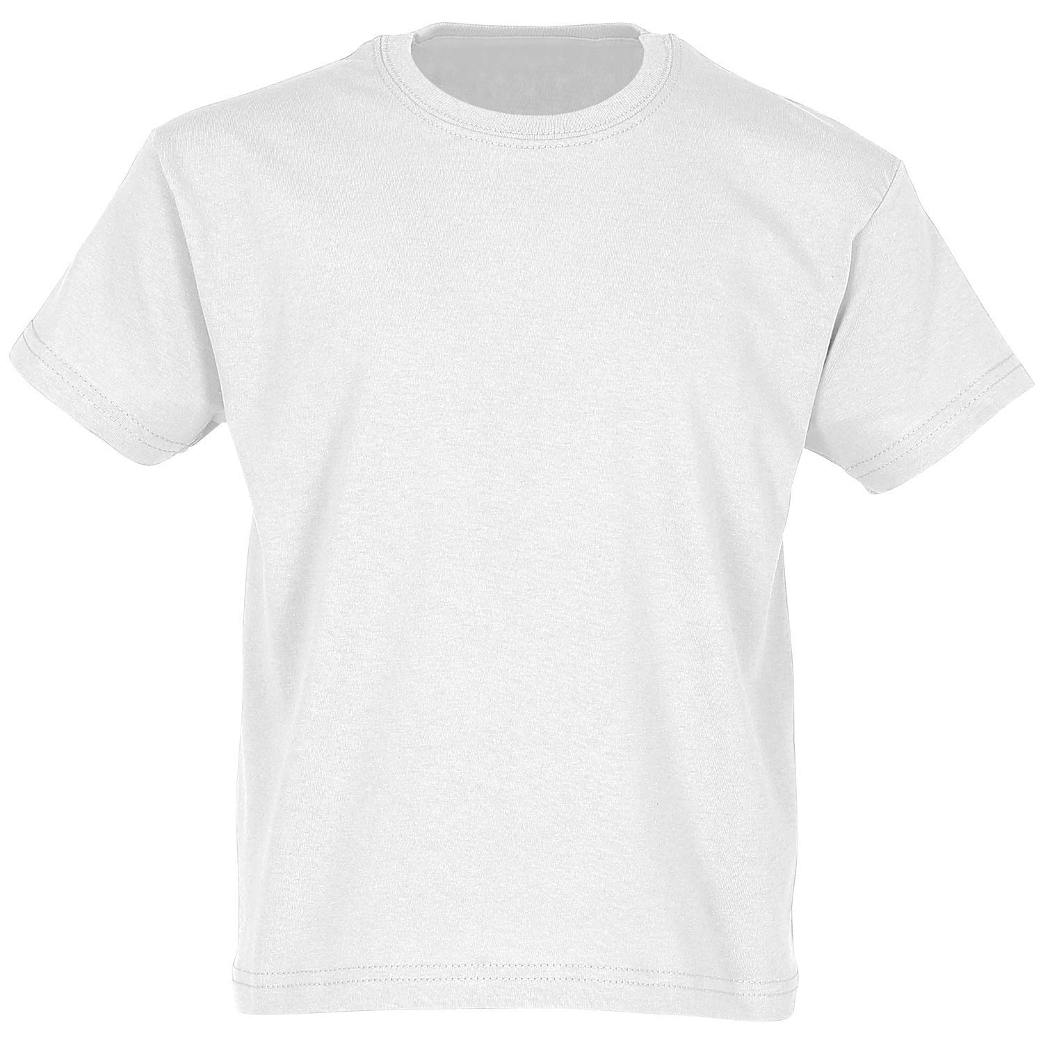 Fruit Of The Loom (3-4, ) Childrens/Kids Valueweight T-Shirt White
