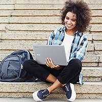 Vista 4 de acer Laptop Chromebook 314, Intel Celeron N4020, pantalla IPS Full HD de 14.0 pulgadas, gráficos Intel UHD, 4 GB LPDDR4, 32 GB eMMC, 802.11ac