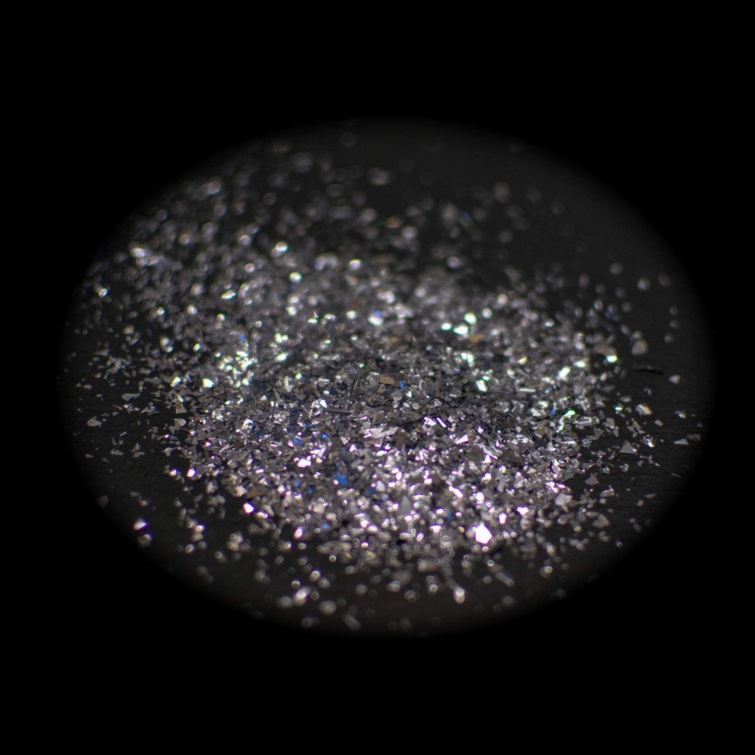 Amazon | DIY MASTER シルバー ラメフレーク ランダム スモール 250g