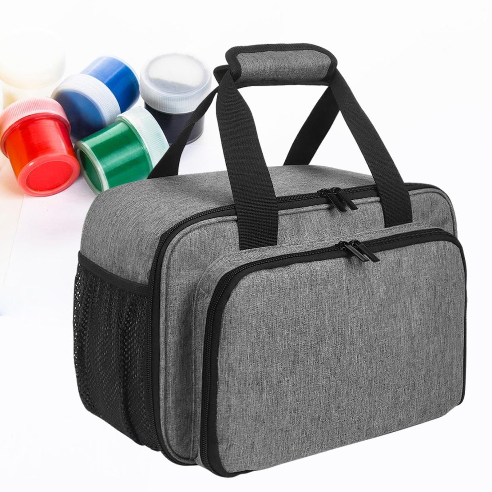 Borsa per Acrilici Robusta Scatola Portaoggetti per Articoli Artistici per Scuola, Viaggi