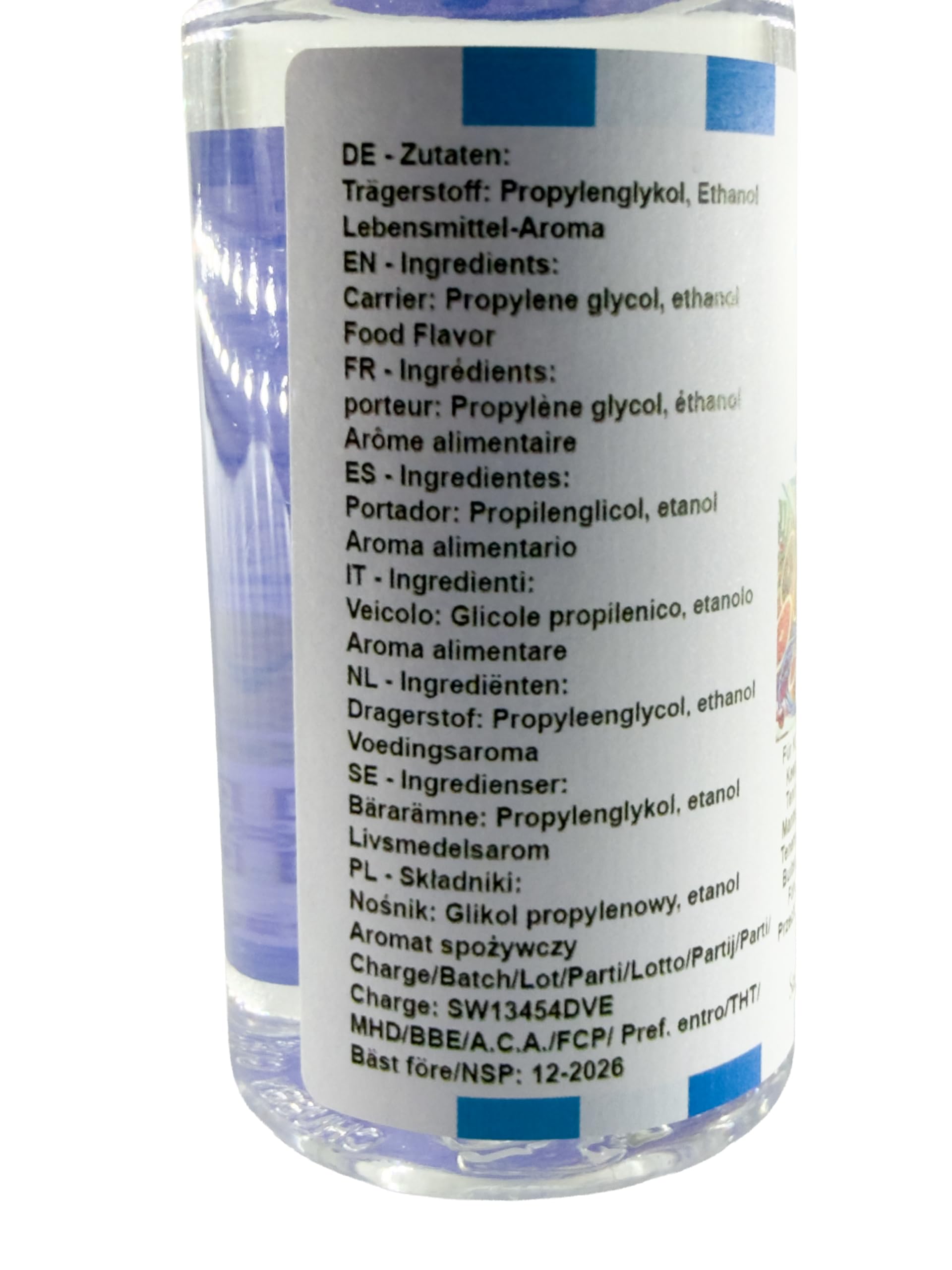 Midnight Ocean Punch - arancia rossa, pompelmo, curacao aroma concentrato - vegano - Sasami - 100ml