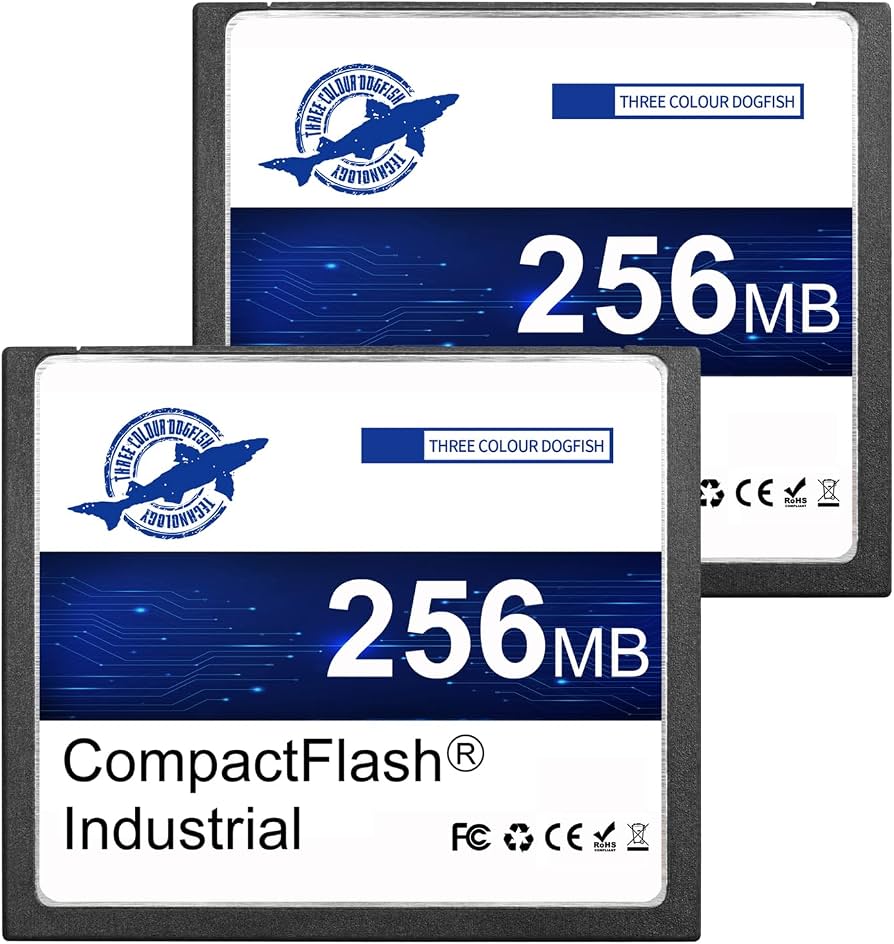 Amazon | Dogfish CFカード 【産業用耐久】SLC 256MB 2枚組 コンパクト