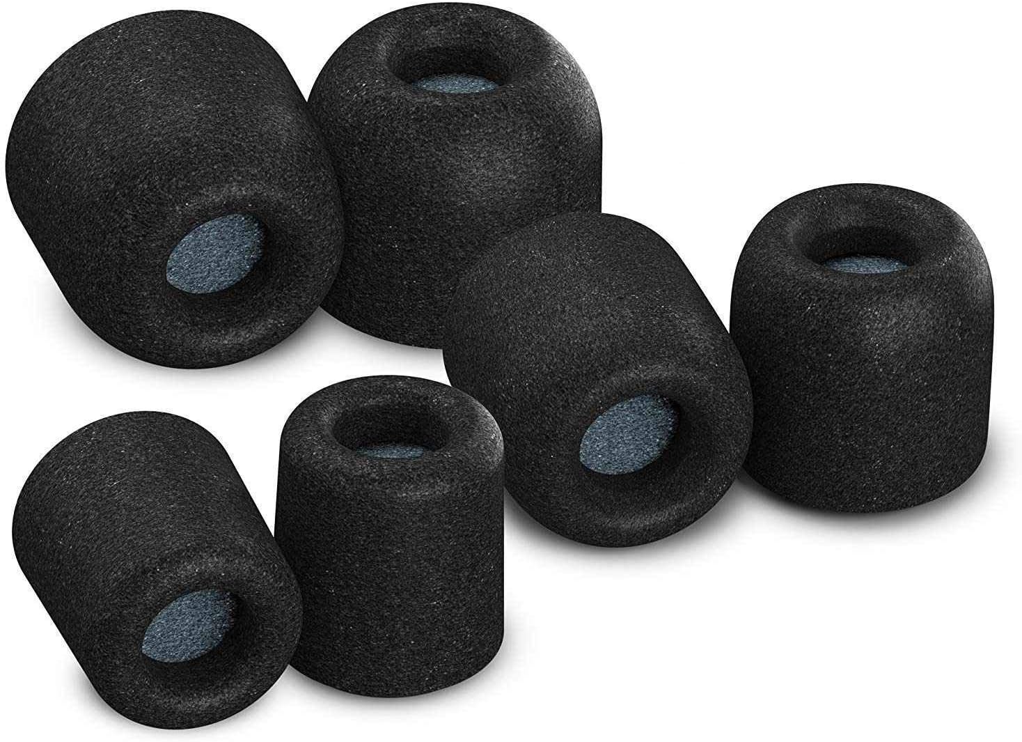 Sport Pro Premium Memory Foam Earphone Tips For Beats By Dre Powerbeats Pro, Beatsx, Powerbeats 2 & 3, Tour 2 & 2.0, Flex. Noise Reducing Replacement Earbud Tips, Secure Fit (S/M/L, 3 Pairs)