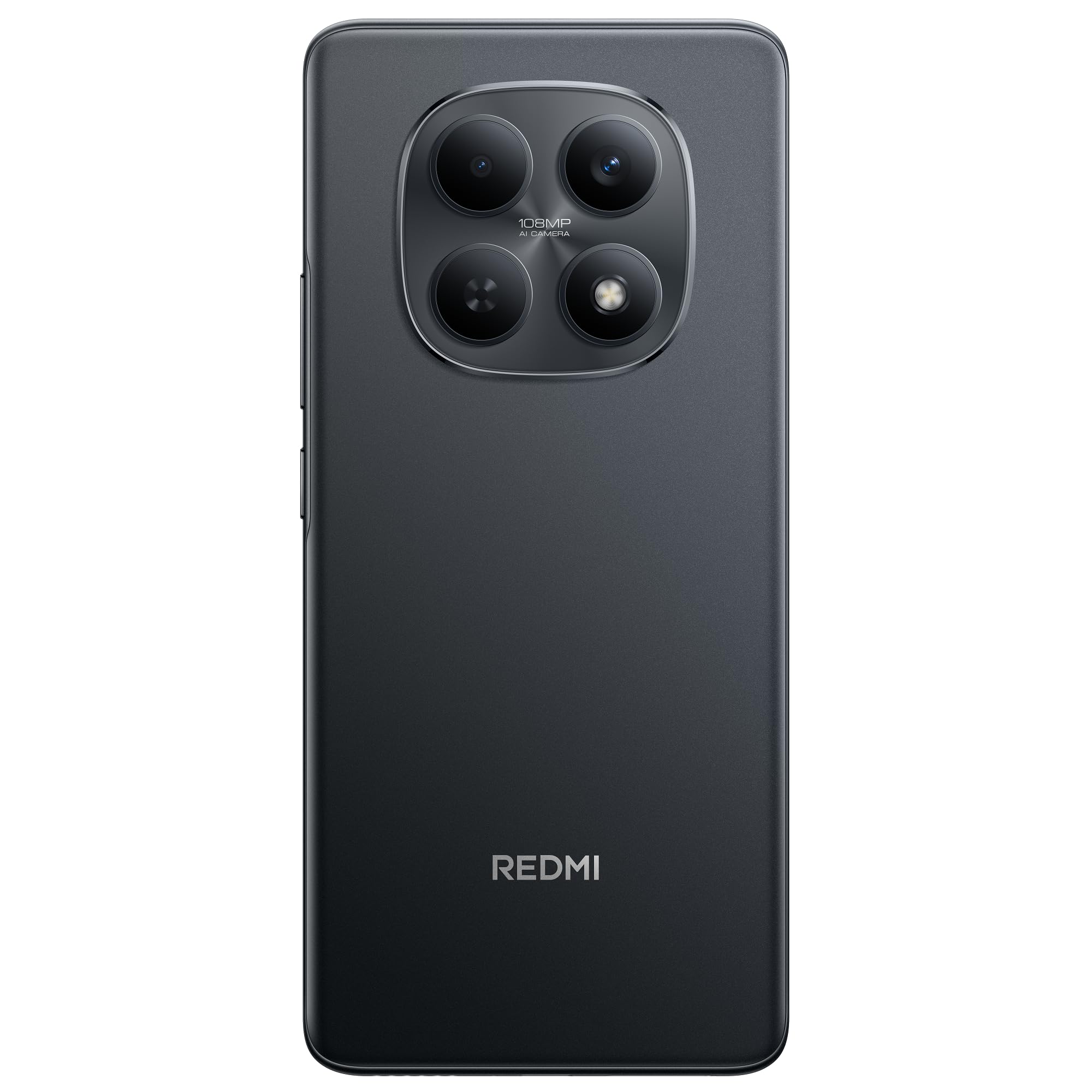 XIAOMI REDMI Note 15 - Smartphone de 8+256GB, Pantalla AMOLED FHD+ de 6,77", MediaTek Helio G100-Ultra, cámara de 108MP, batería de 6000 mAh, Cargador no Incluido, Negro (Versión ES)