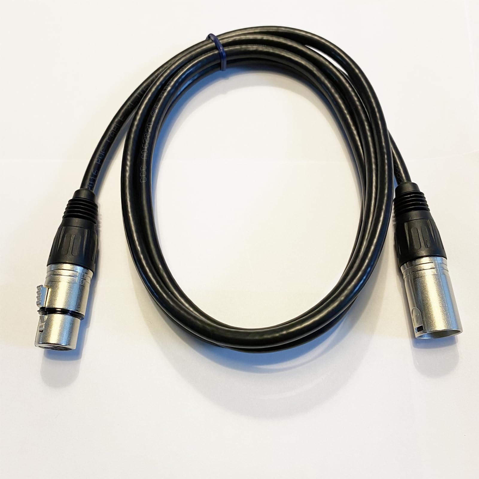 Cavo con connettore XLR a 7 pin, cavo per microfono XLR bilanciato da maschio a femmina, per microfono e interfaccia audio, cavo dritto da femmina a maschio (2 metri)
