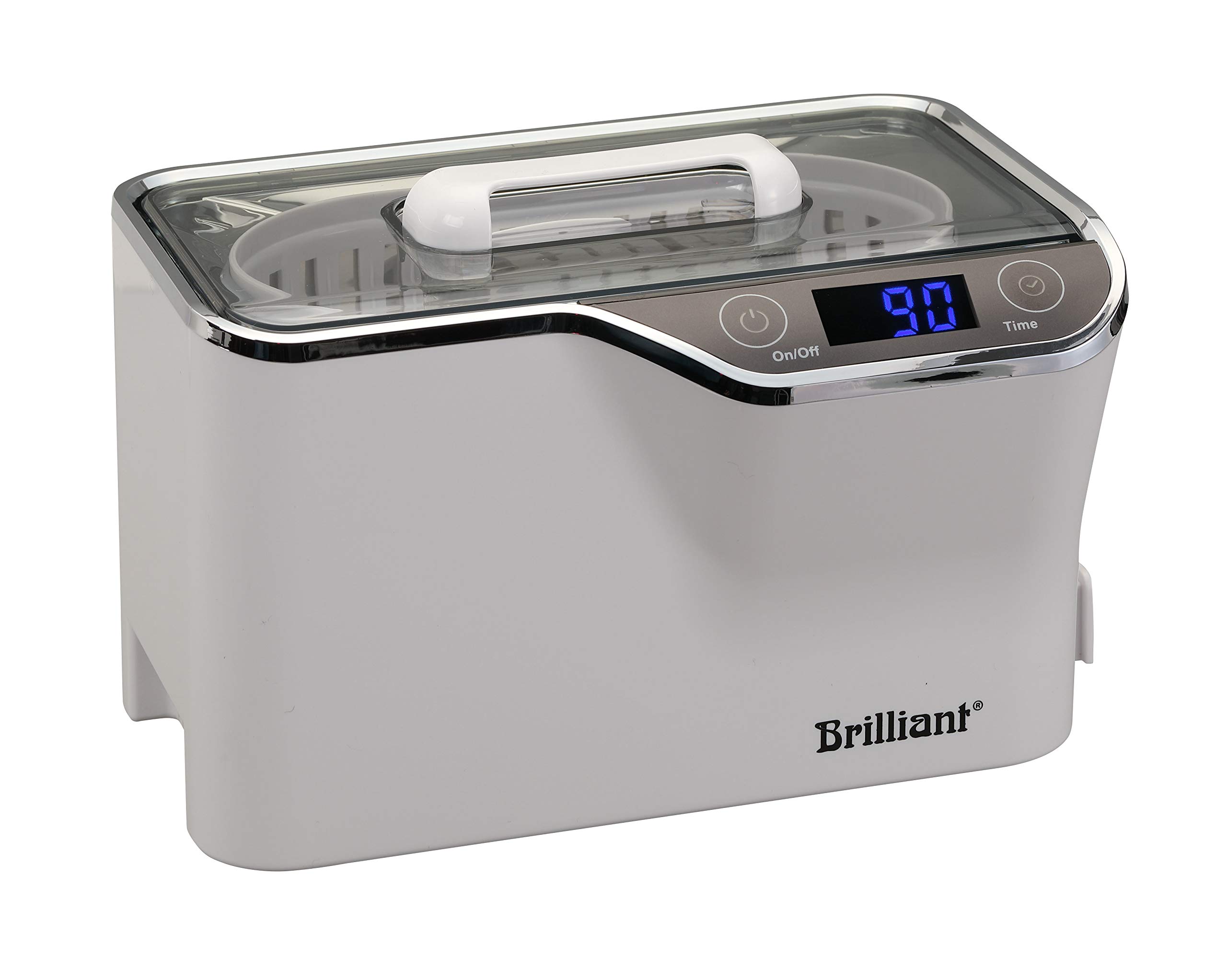 Brilliant HydroSonic TX Ultrasonic Cleaner, White
