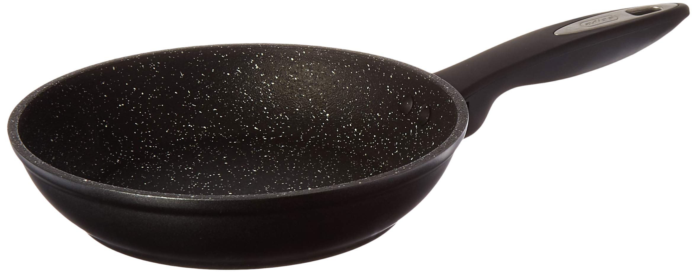 Ultimate Non-Stick Frying Pan for thinKitchen:, 20cm/8in, Forged Aluminium, Black, Rockpearl Plus Non-Stick Technology, Suitable for All Hobs Including Induction