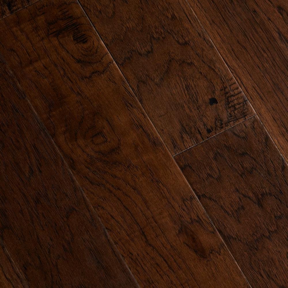 Home Legend Hand Scraped Distressed Alvarado Hickory 3/8 in. x 5 in. x