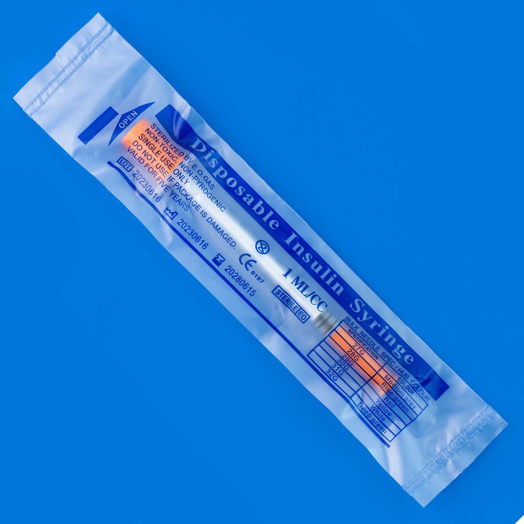 Lot de 100 outils de mesure de 1 ml, 31 g, 8 mm, multi-usages, accessoires de laboratoire, emballés individuellement