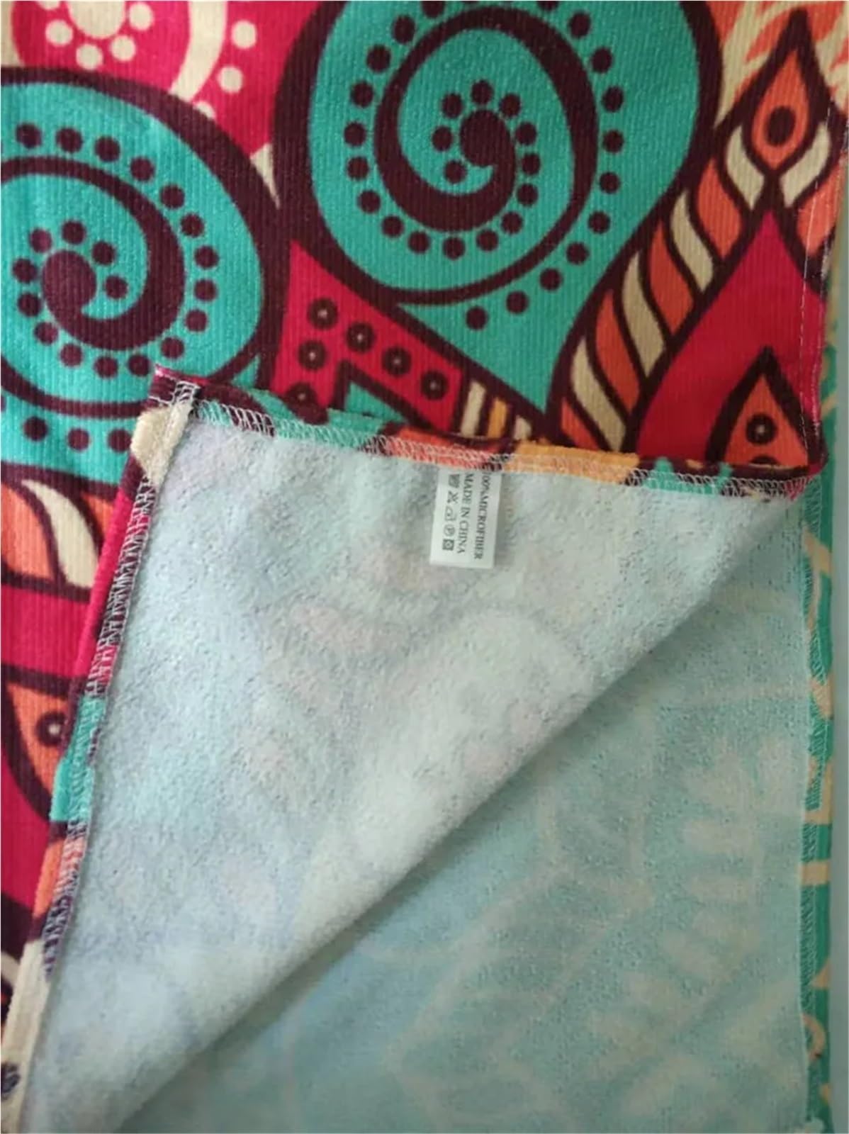 Mikrofaser-Badetuch mit Kapuze, Umhang for Erwachsene und Damen, Boho-Bademantel, Badestrandtücher, Surfponcho, Strandmode, Umkleidemantel(Color08)