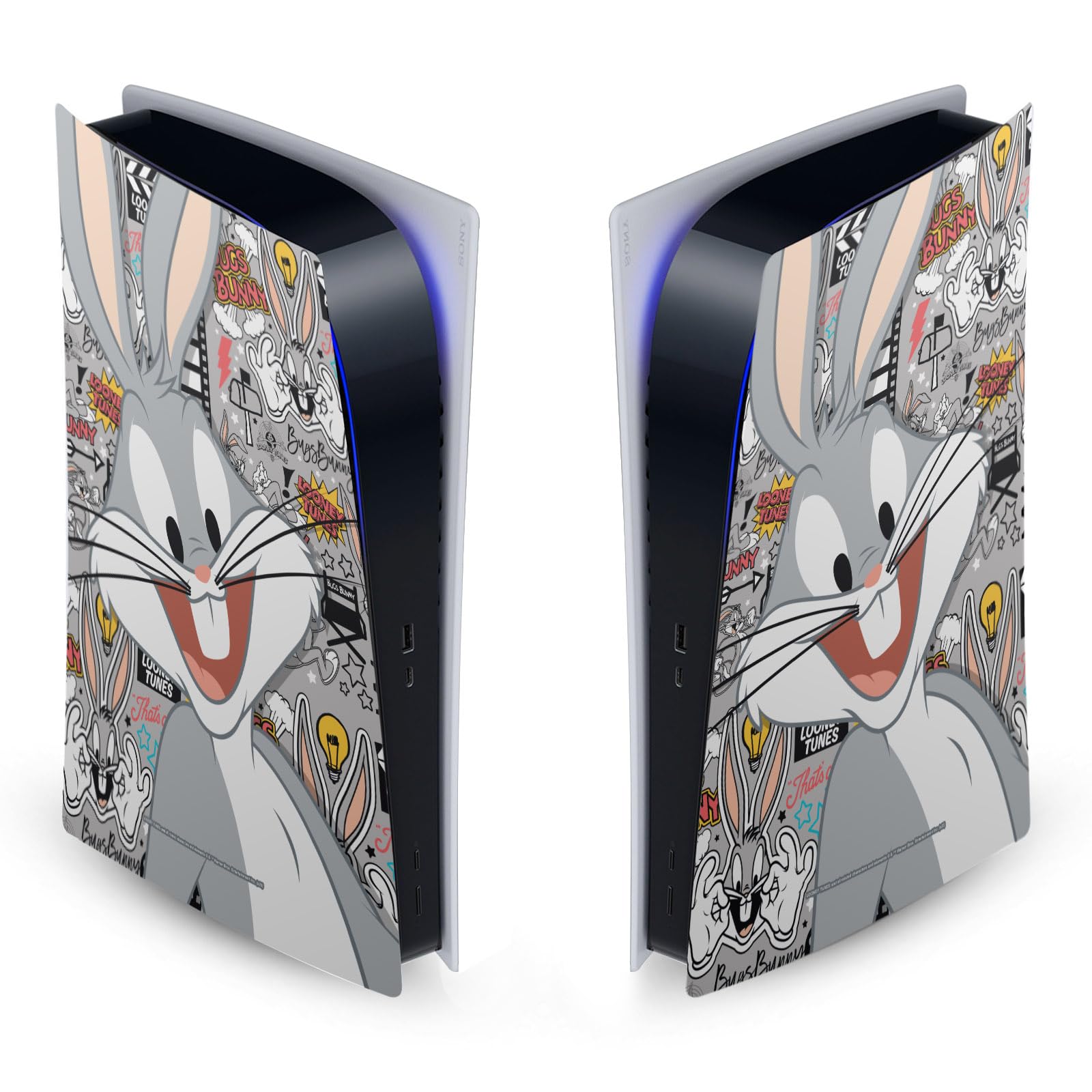 Sticker Bugs Bunny PS5 Digital protection rayures autocollant jeu