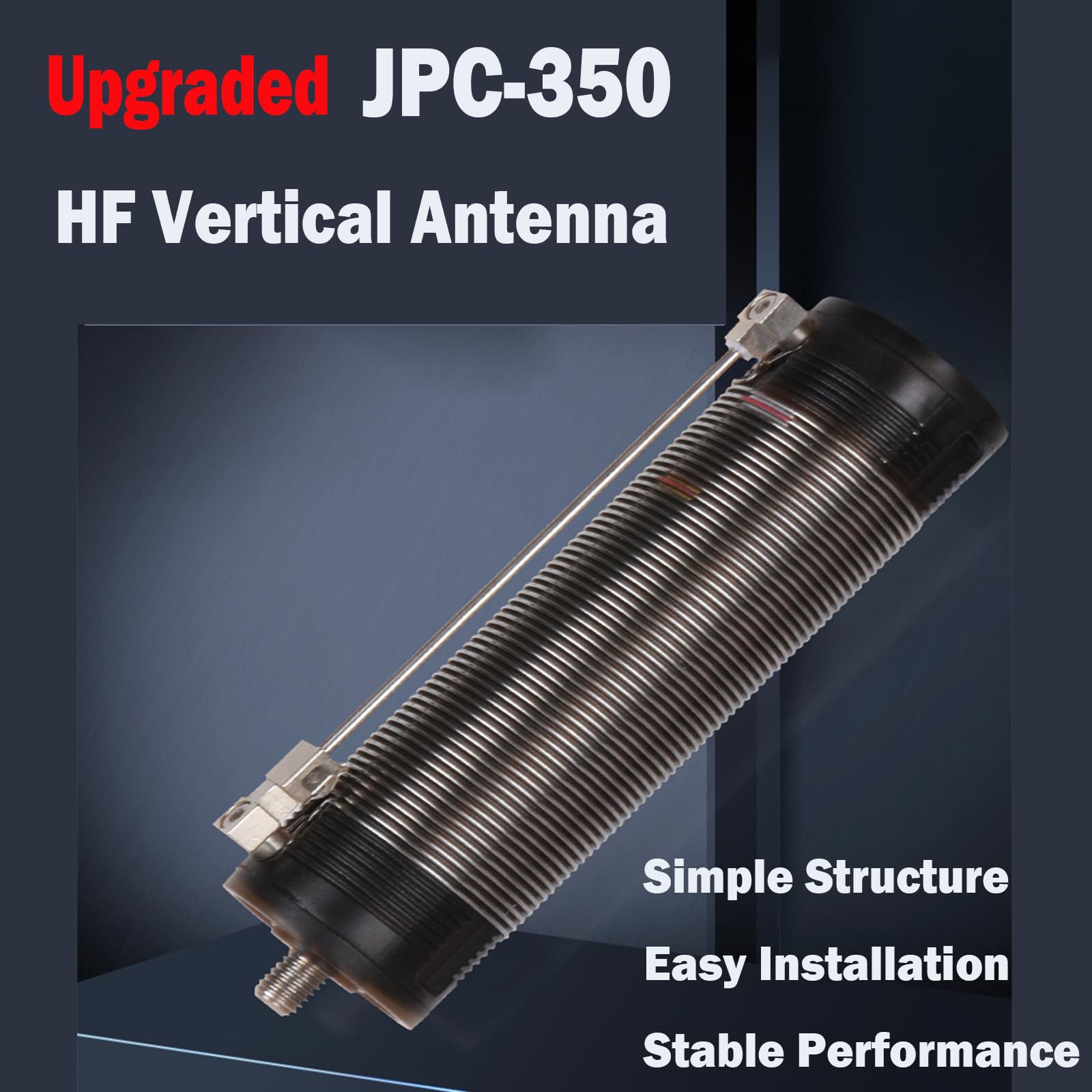 50〜3.5MHz垂直アンテナSmallIR+80m Coil Unit GOOZEEZOO JPC-350 HF Antenna Induction Coil forJPC-350 HF Vertical
