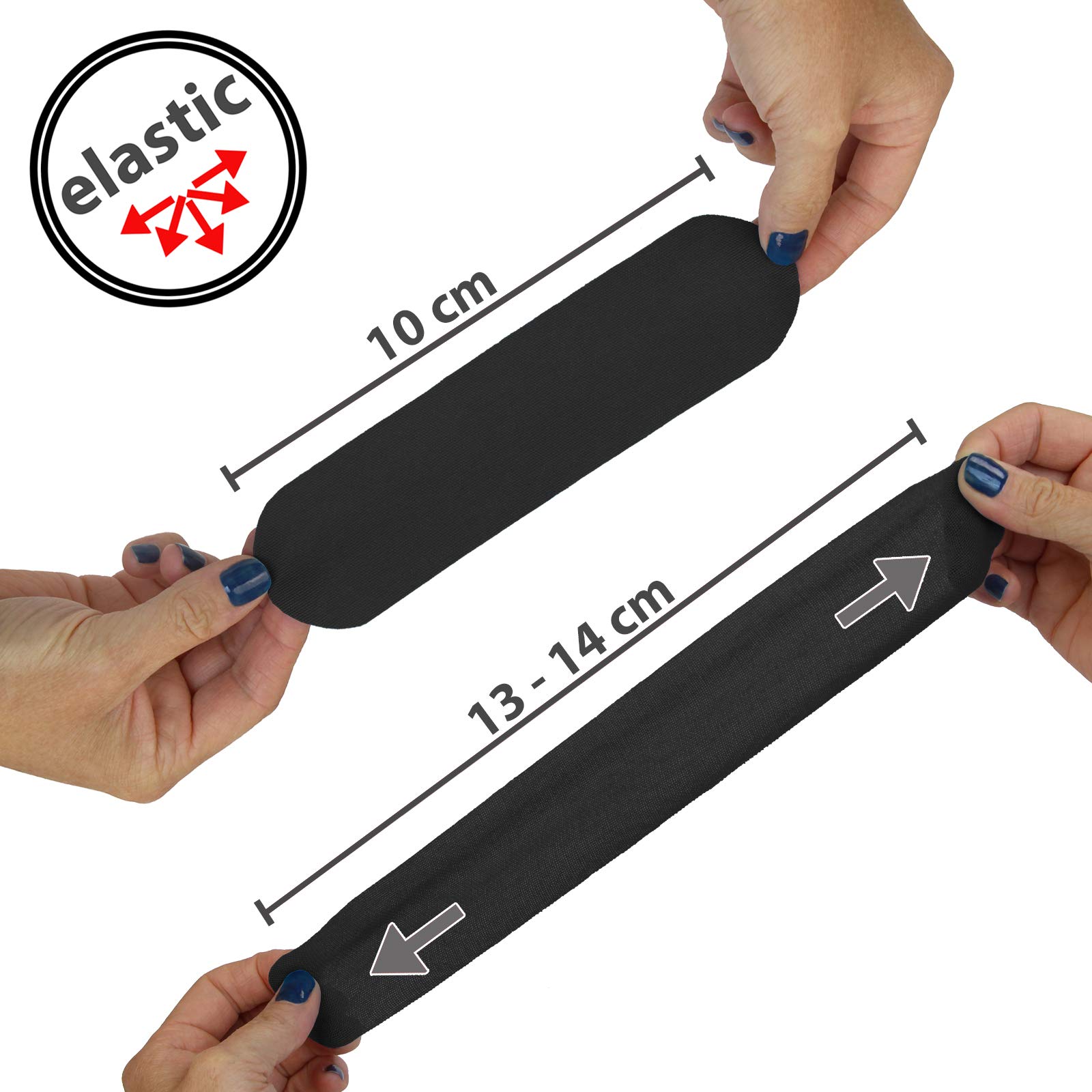 ALPIDEX Ruban Adhésif de Kinésiologie 5 m x 5,0 cm Diverse Couleurs 1/3/ 6/12 Rouleaux E -Book Exemples D'application Bandes Kinesiology Tape, Couleur:noir, Quantité:12 rouleaux - 5