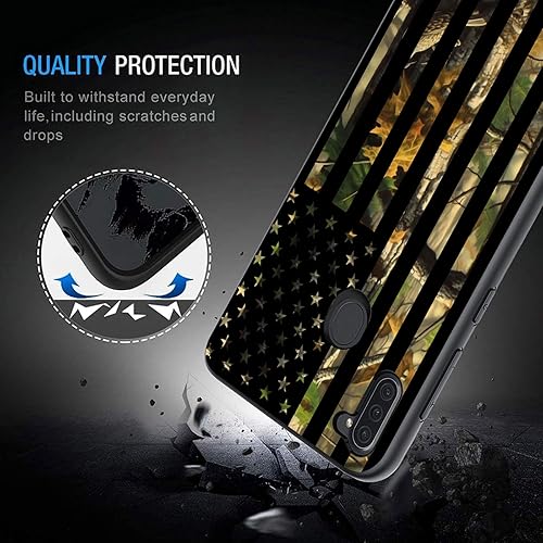 Miniatura 2 de Funda para Galaxy A11, funda de goma de silicona suave, protección de cuerpo completo, a prueba de golpes, protección contra caídas para Samsung