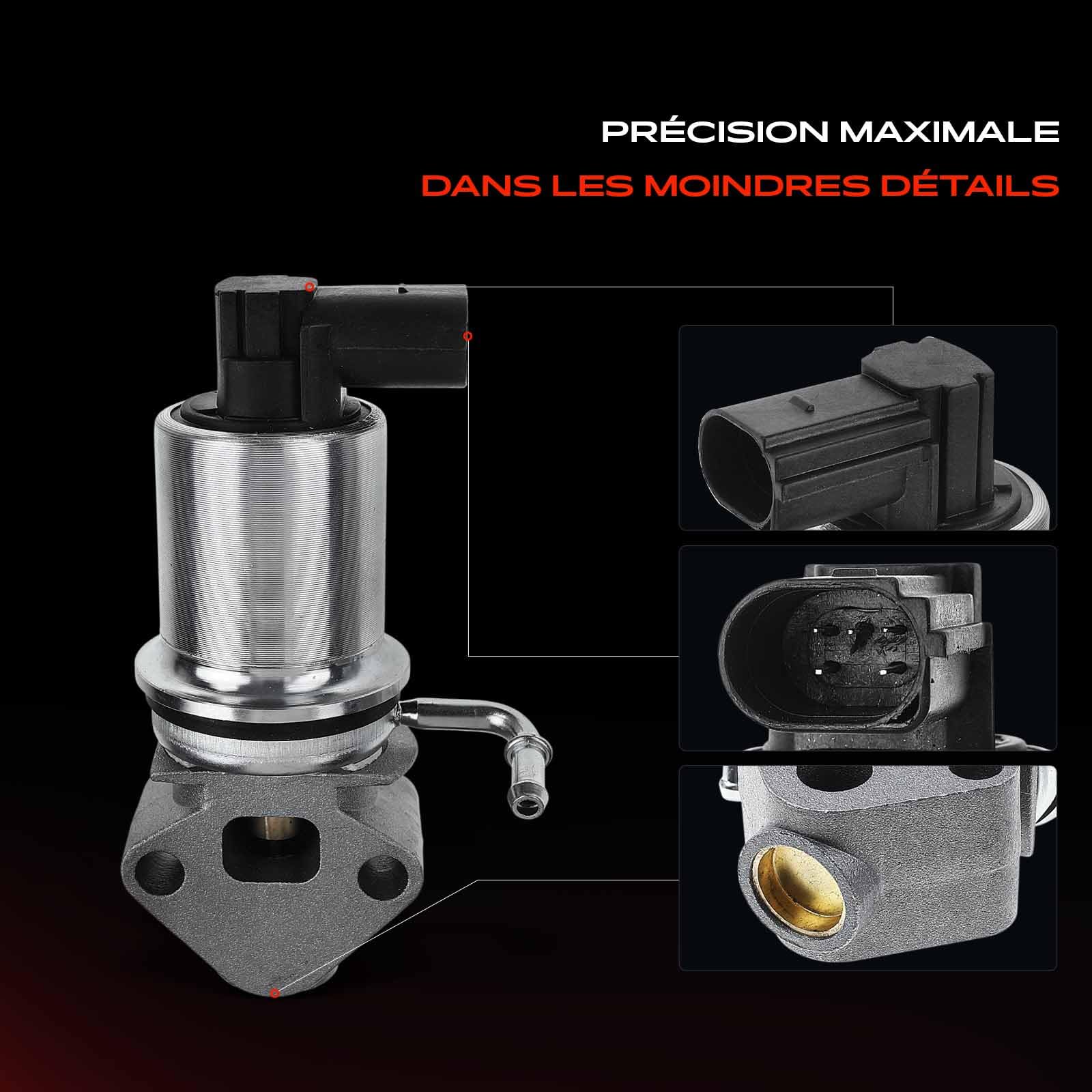 Frankberg Vanne EGR 5 broches 036131503R | Compatible avec: Golf IV Variant 1J5, Golf Plus 521 5M1, O.c.t.a.v.i.a II 1Z3, C.a.d.d.y II MPV 9K9B