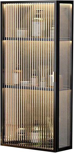 Gabinete de baño para el hogar montado en la pared con puertas, artículos de tocador a prueba de polvo sin perforaciones, gabinete colgante de