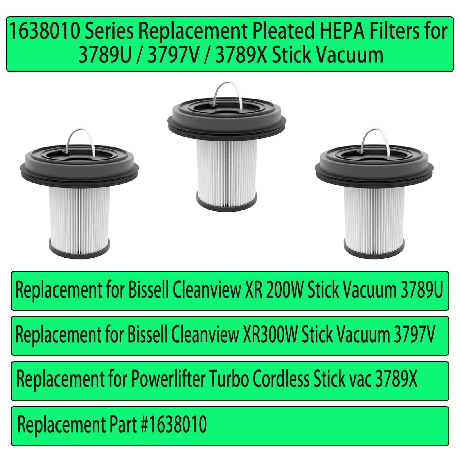 HEPA-Filter Für Bissell Cleanview XR Staubsauger – Wiederverwendbar & Einfach Zu Reinigen