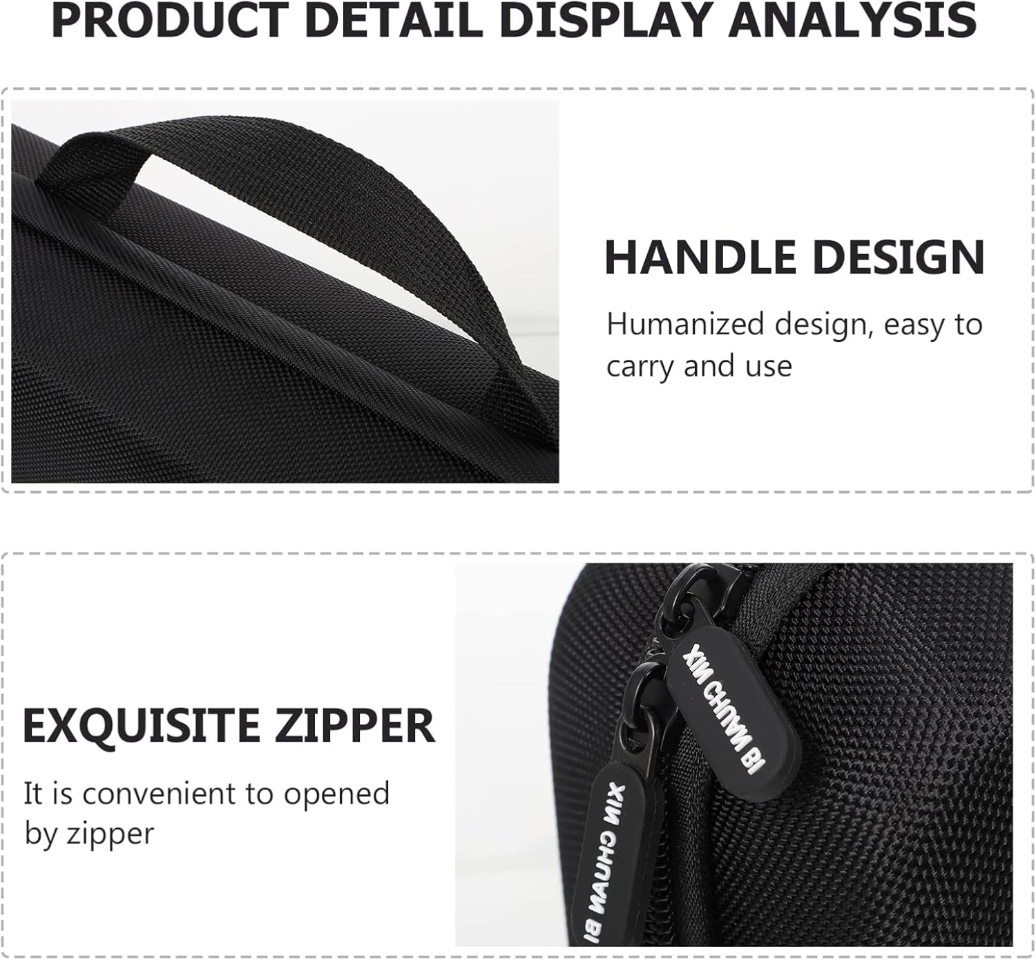 Essential Oils Travel Case Essential Oil Bottles Organizer Lightweight Storage Pouch for Aromatherapy No Bottles