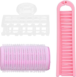 Rolo de cabelo, durável prático design de pente dobrável franjas portáteis Rolo de cabelo para meninas para faça você mesmo Penteado para franjas de volume para mulheres