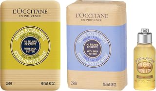 L'Occitane Shea Butter Extra Gentle Soap - Lavender & L'Occitane Shea Butter Extra Gentle Soap - Verbena & L'Occitane Almo... Price In India