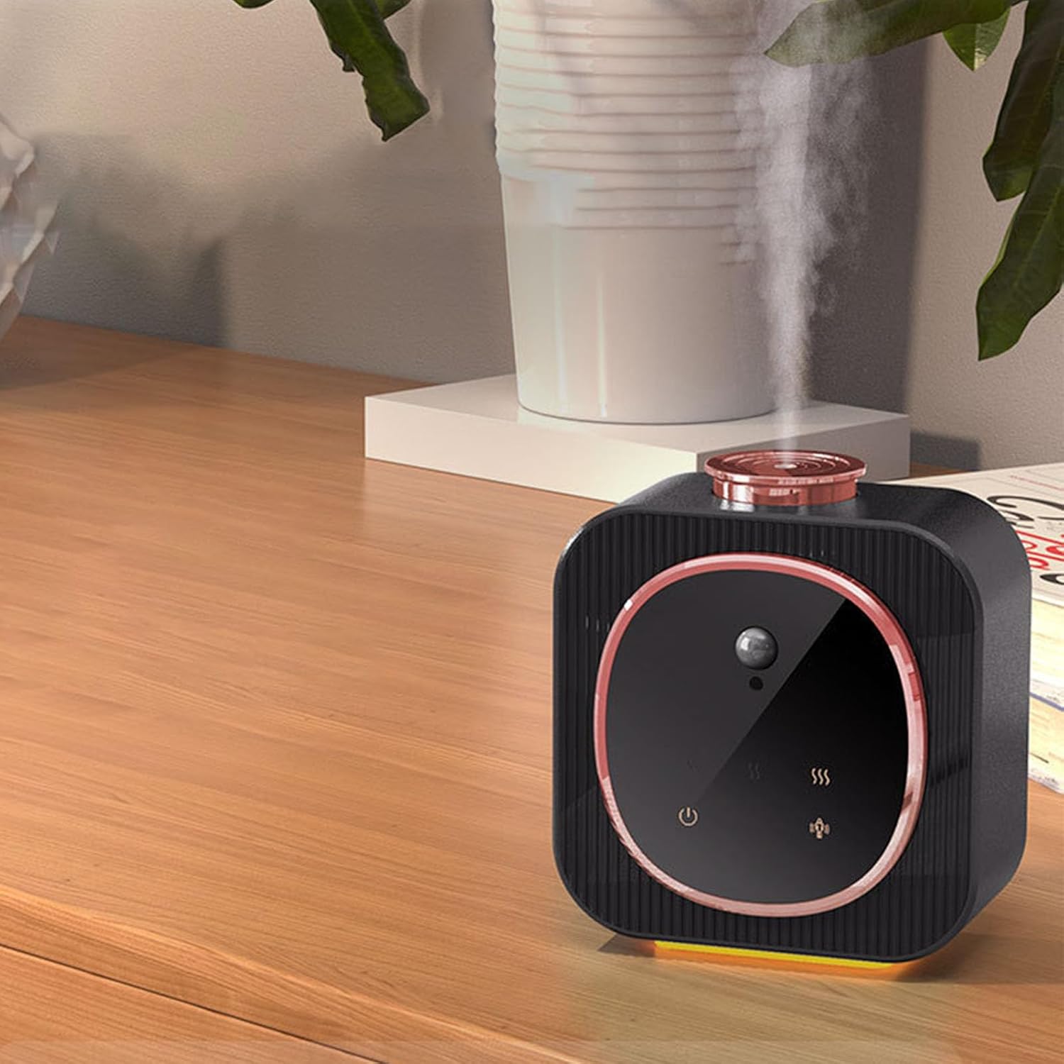 強力な2000MAH充電式バッテリーポータブルネブライザーアロマインテリジェントタイミングを備えたウォーターレスエッセンシャルオイル