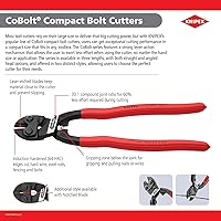Vista 2 de Pinza CoBolt corta cadenas Knipex Tools 71 01 250 de cobalto compacto, de 10 pulgadas.