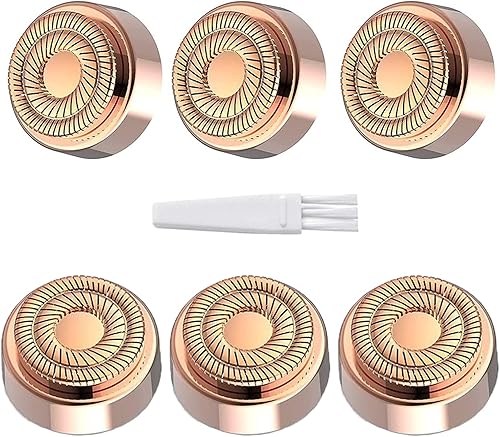 Cabezales de repuesto Gen 2 para depilación facial impecable cabezales de repuesto para mujeres compatibles con removedor de vello facial impecable