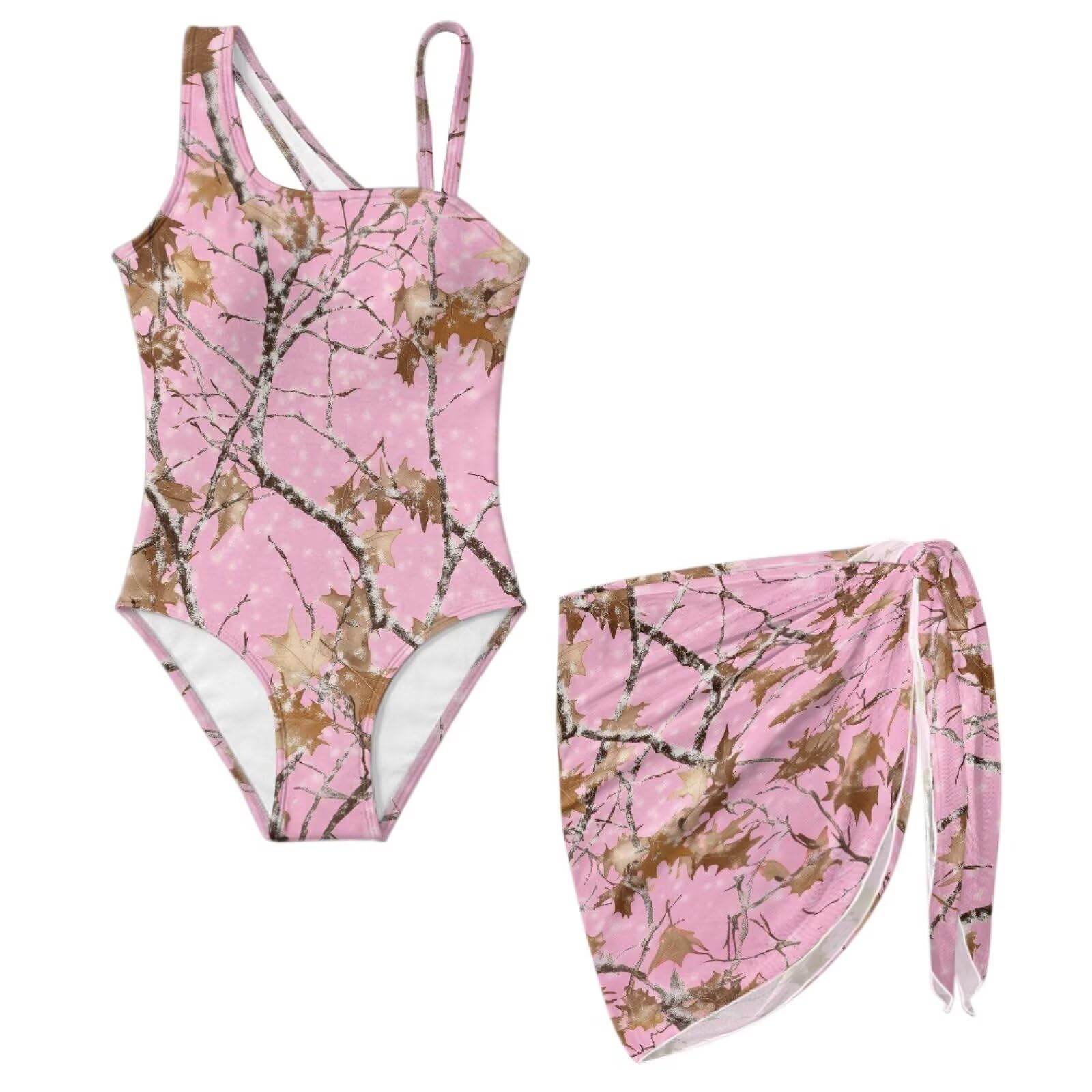 Tankini para niñas chaqlin un bañador de una pieza ideal para clases de natación y playa de verano 8