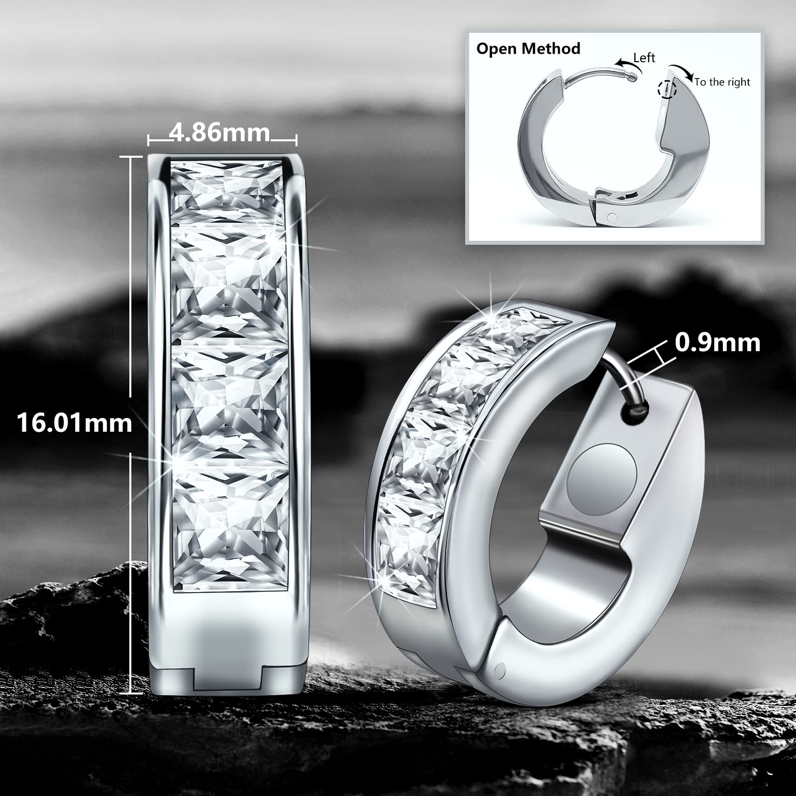 Bracelet magnétique pour femme - Bracelet magnétique de tennis - Cadeau avec outil de retrait