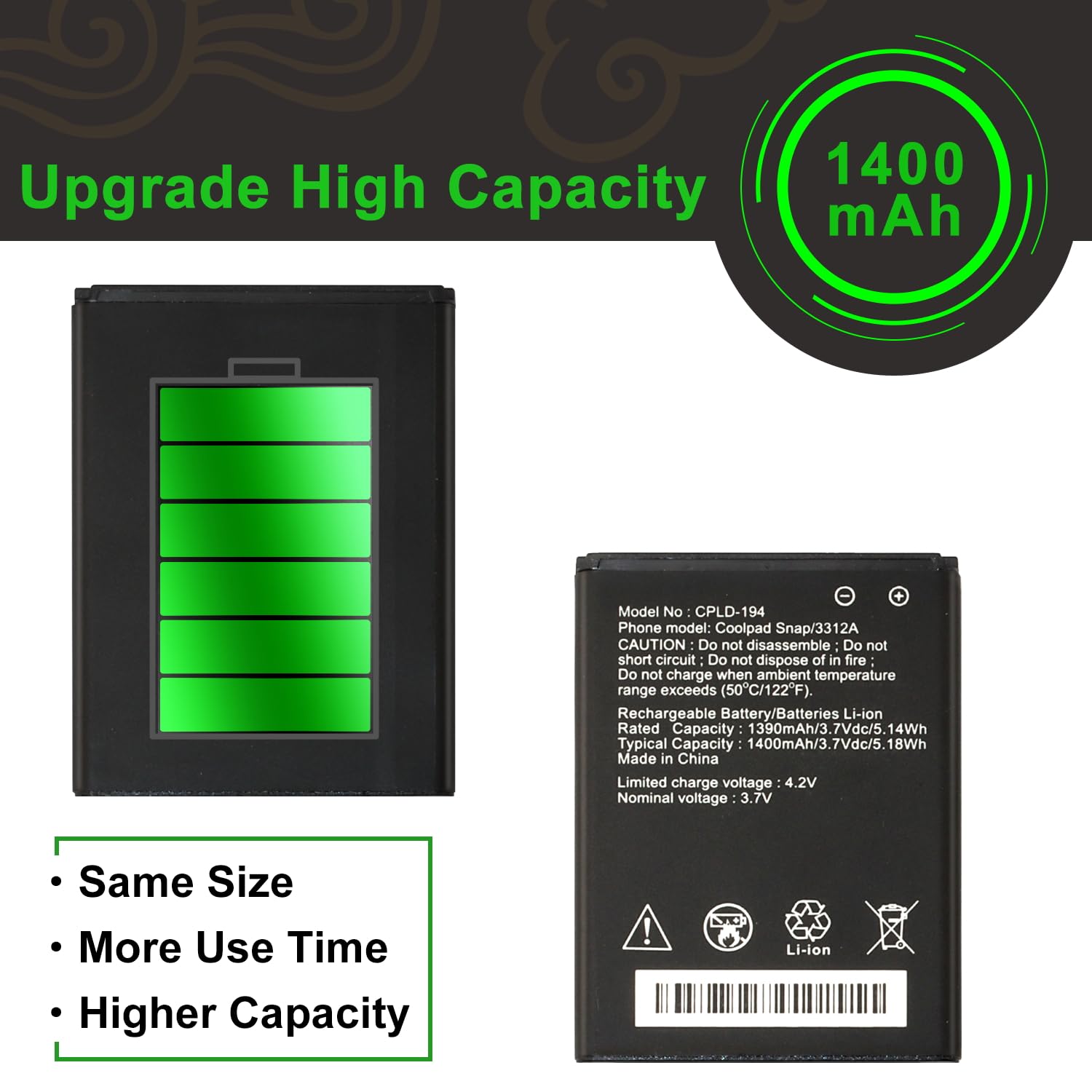 VINTRONS 4200mAh - Batería De Repuesto Para Sony CCD-TRV108, CCD-TRV138