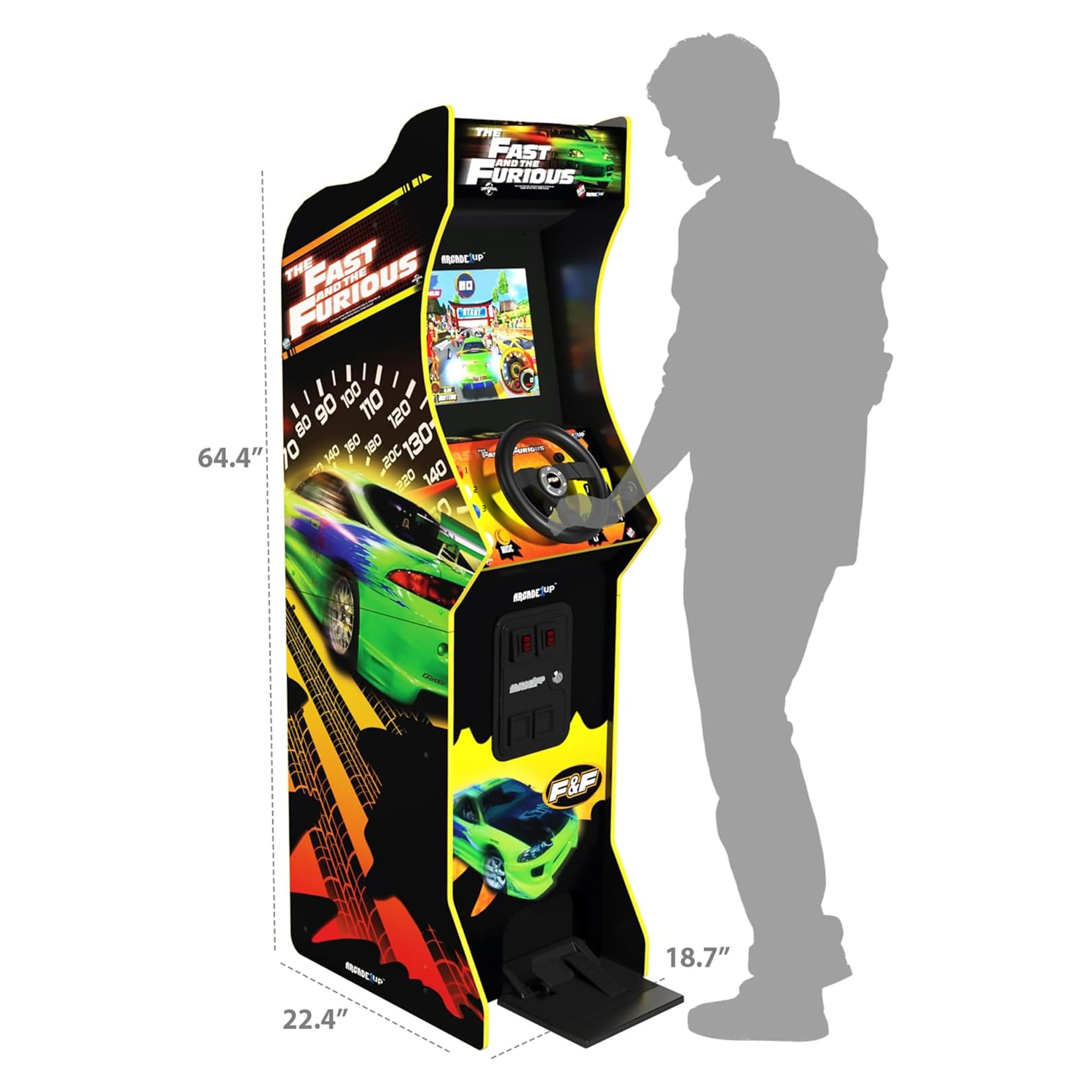Amazon | ARCADE1UP (アーケード1UP) Fast & The Furious デラックス